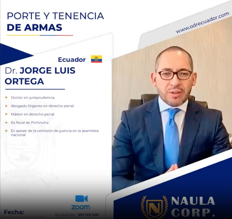Ponencia sobre el porte y tenencia de armas
