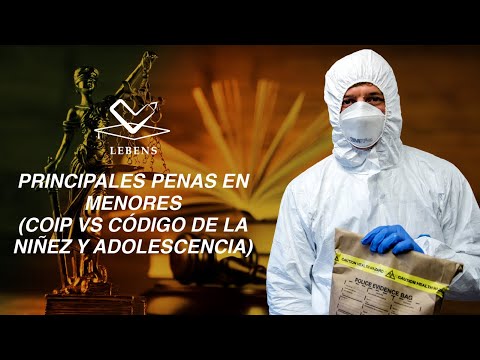 Principales penas en menores (COIP VS CÓDIGO DE LA NIÑEZ Y ADOLESCENCIA)